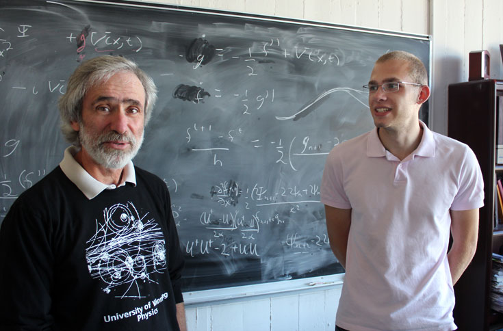 Dr. Gabor Kunstatter (left) + Nils Deppe; photo credit: Isaac Gutwilik
